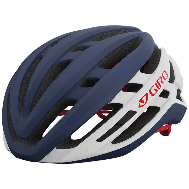 Giro Agilis MIPS Road Helmet - Matt Midnight-White-Red - 2022 Matt Midnight - White - Red Small 