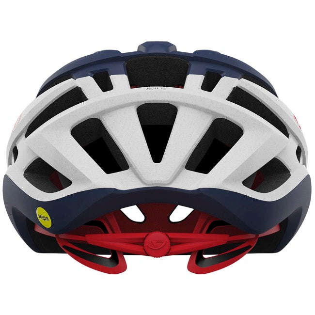 Giro Agilis MIPS Road Helmet - Matt Midnight-White-Red