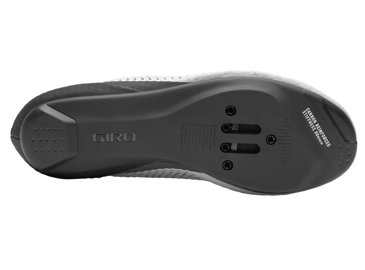 Giro Cadet Road Shoe Womens White Cambria Bike