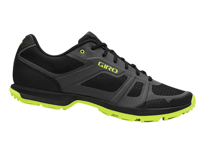 Giro Gauge MTB Shoe - Dark Shadow-Citron Green