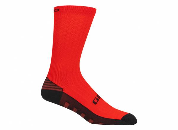 Giro HRC+ Grip Sock - Bright Red - 2022 Bright Red Small 