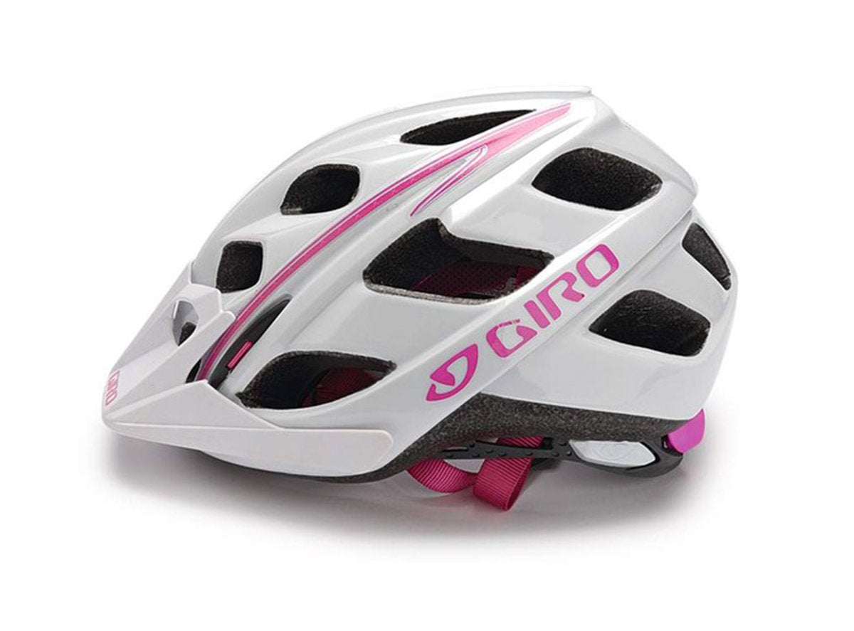 Giro Hex MTB Helmet - White-Pink White - Pink Medium 