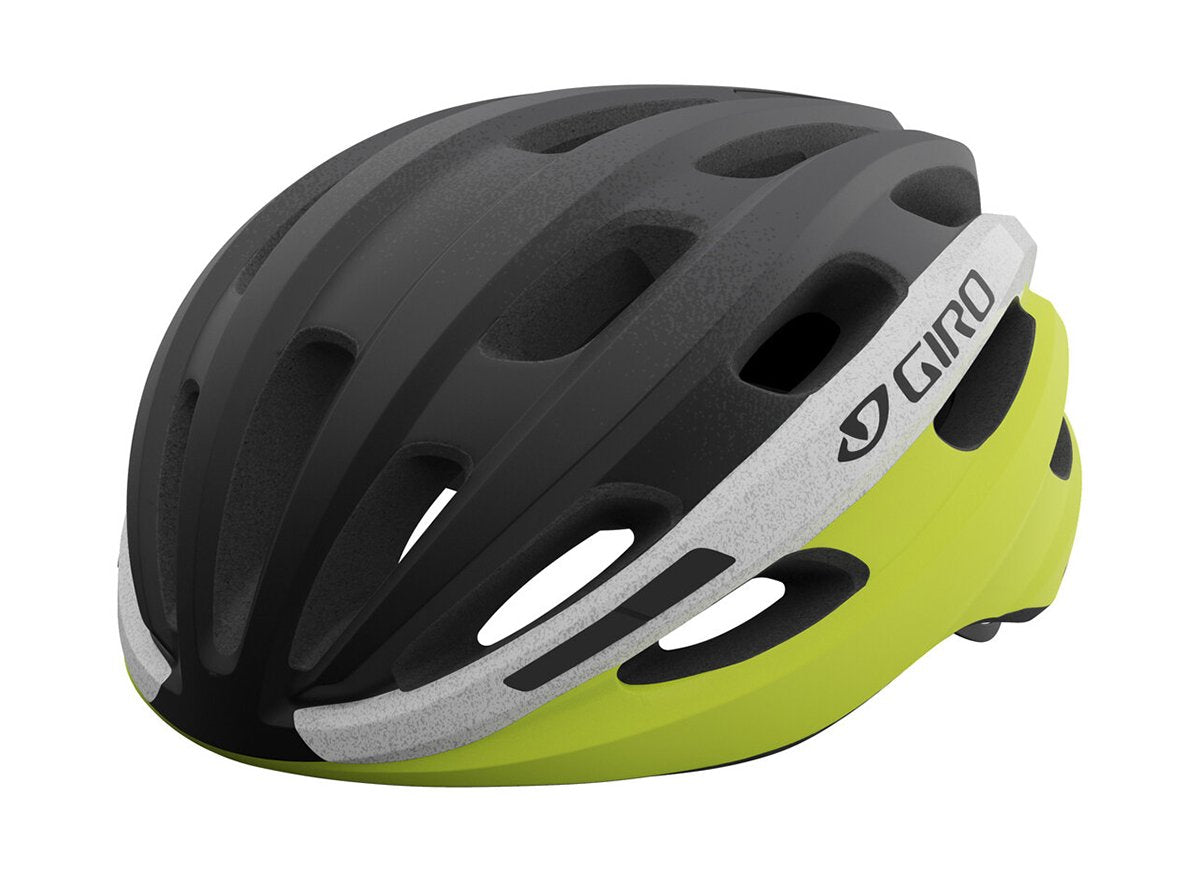 Giro Isode MIPS Road Helmet - Matt Black Fade-Hi-Viz Yellow