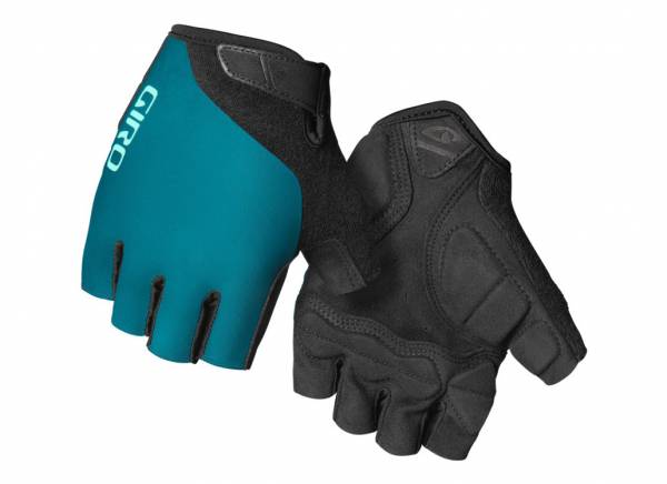 Giro Jag'ette Road Cycling Glove - Womens - Harbor Blue-Screaming Teal - 2022 Harbor Blue - Screaming Teal Small 