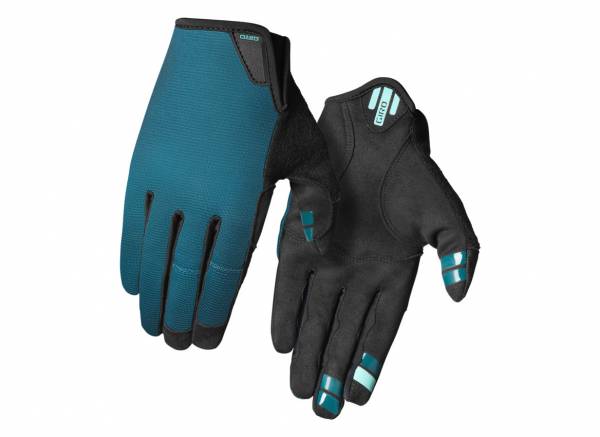 Giro LA DND MTB Glove - Womens - Harbor Blue-Screaming Teal - 2022 Harbor Blue - Screaming Teal Small 