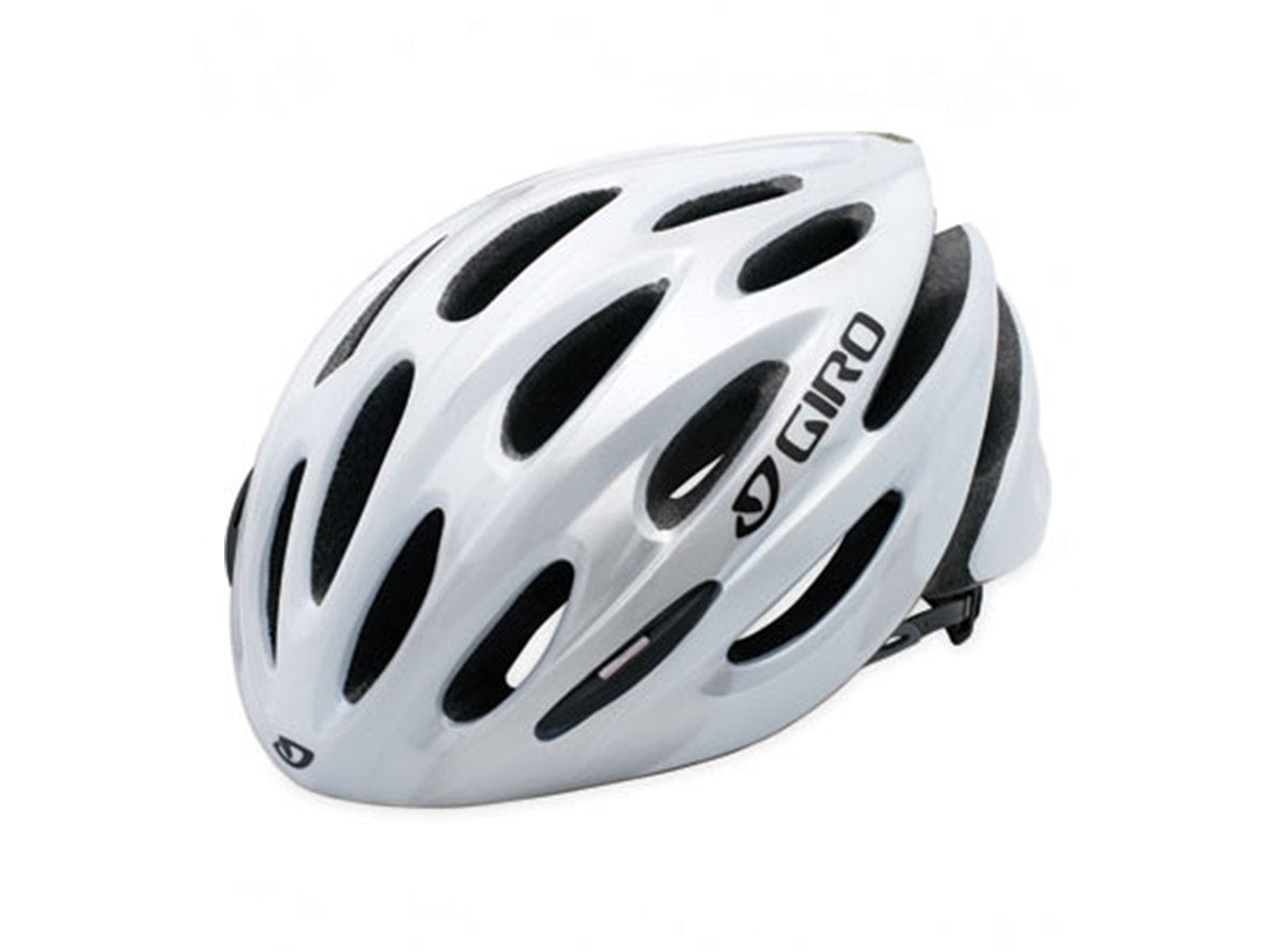 Giro Stylus Road Helmet - Silver-White Silver - White Large 