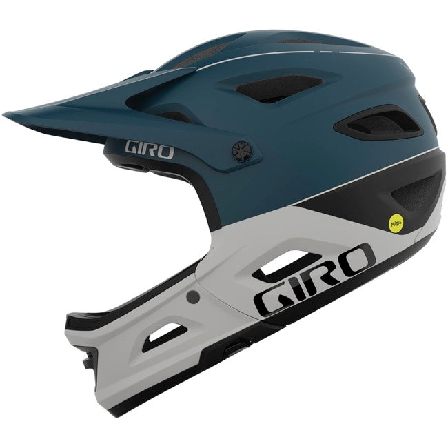 Giro Switchblade MIPS Full Face Helmet - Matt Harbor Blue