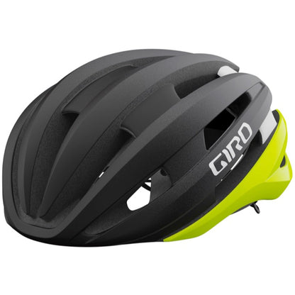 Giro Synthe MIPS II Road Helmet - Matt Black-Hi-Viz Yellow - 2021