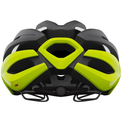 Giro Synthe MIPS II Road Helmet - Matt Black-Hi-Viz Yellow - 2021