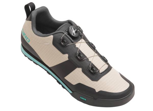 Giro Tracker MTB Shoe - Womens - Sandstone-Screaming Teal - 2022 Sandstone - Screaming Teal EU 36 