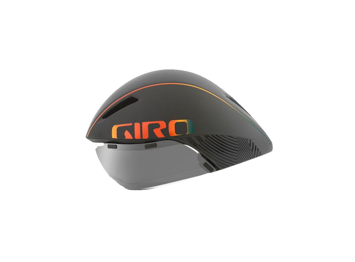Giro Aerohead MIPS TRI Helmet - Matt Gray-Fire Matt Gray - Fire Small 51-55 cm