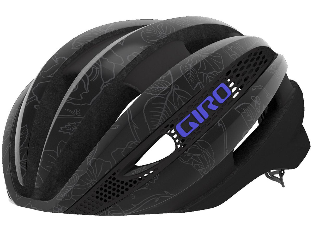 Giro Synthe MIPS Road Helmet - Matt Black Floral - 2020 Matt Black Floral Small 51-55 cm