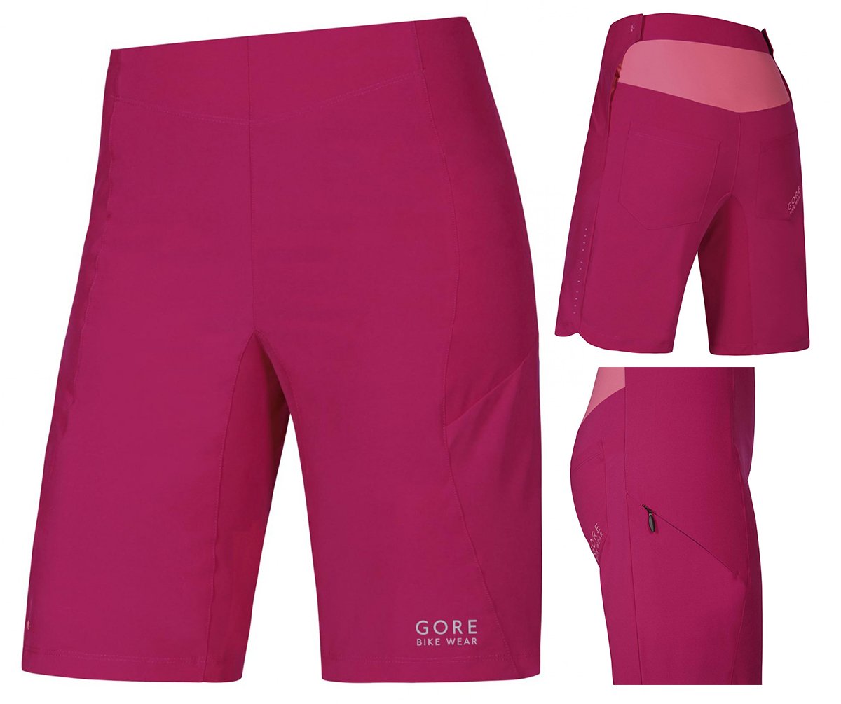 Gore Power Trail Lady Short - Womens - Jazzy Pink Jazzy Pink 34" 