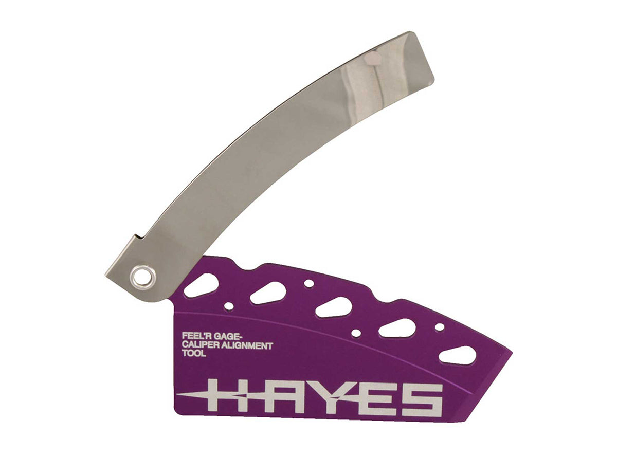 Hayes Feel'r Gauge Disc Brake Pad & Rotor Alignment Tool Purple  