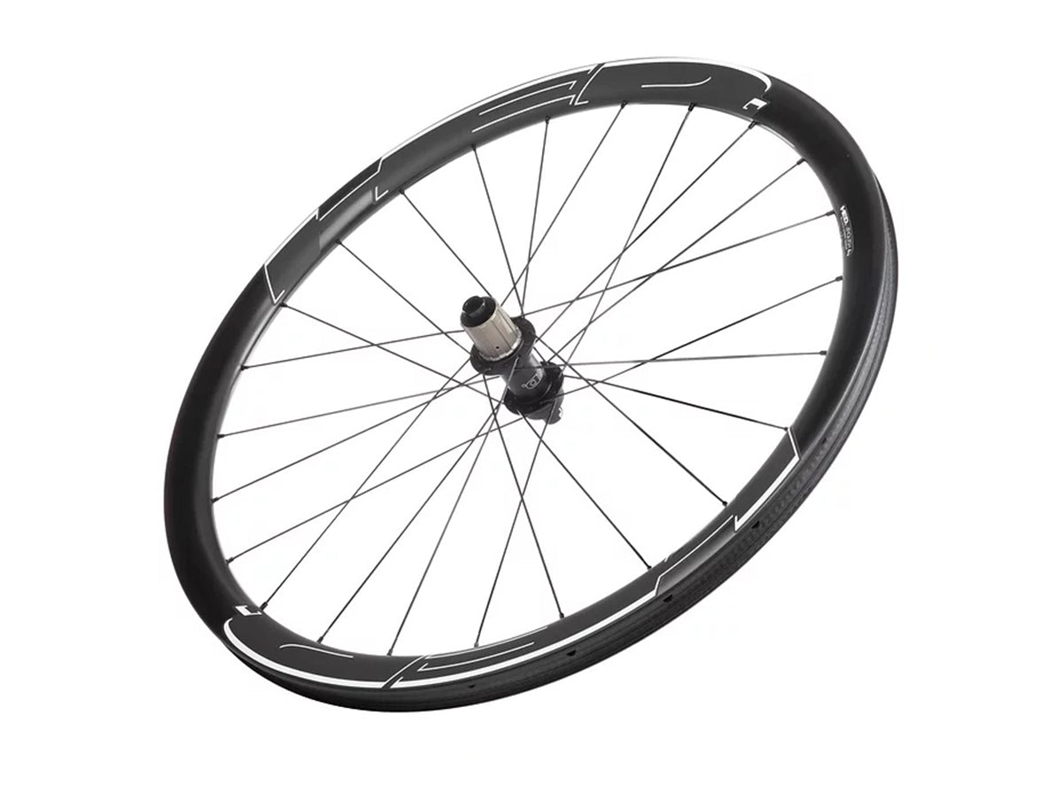 HED Wheels Vanquish RC4 Performance 700c Carbon Clincher Disc Road Wheel - Rear Black 12x142mmTA - 24h - Shimano 