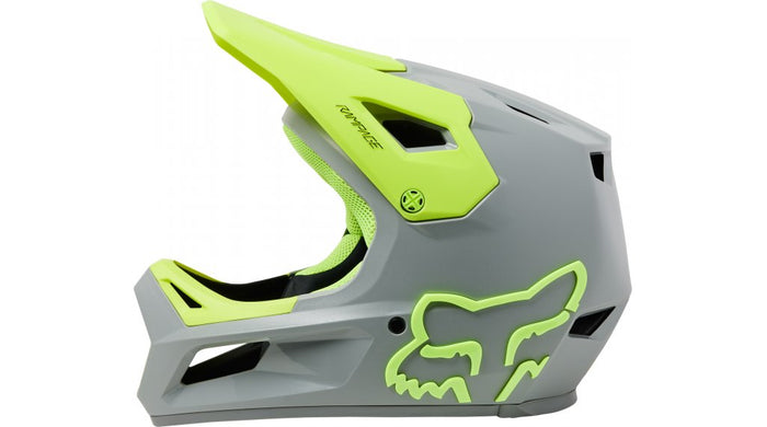 Fox Racing Rampage Full Face Helmet - Ceshyn - Gray - Cambria Bike