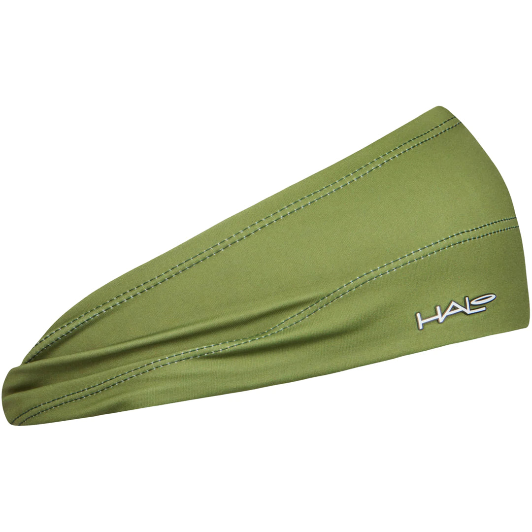 Halo Bandit Pullover Headband - Olive Olive One Size 