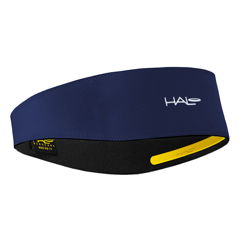 Halo II Pullover Headband - Navy Blue Navy Blue One Size 