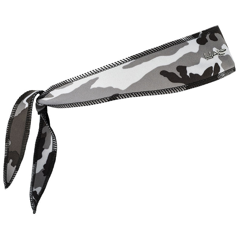 Halo I Tie Headband - Camo Gray Camo Gray One Size 