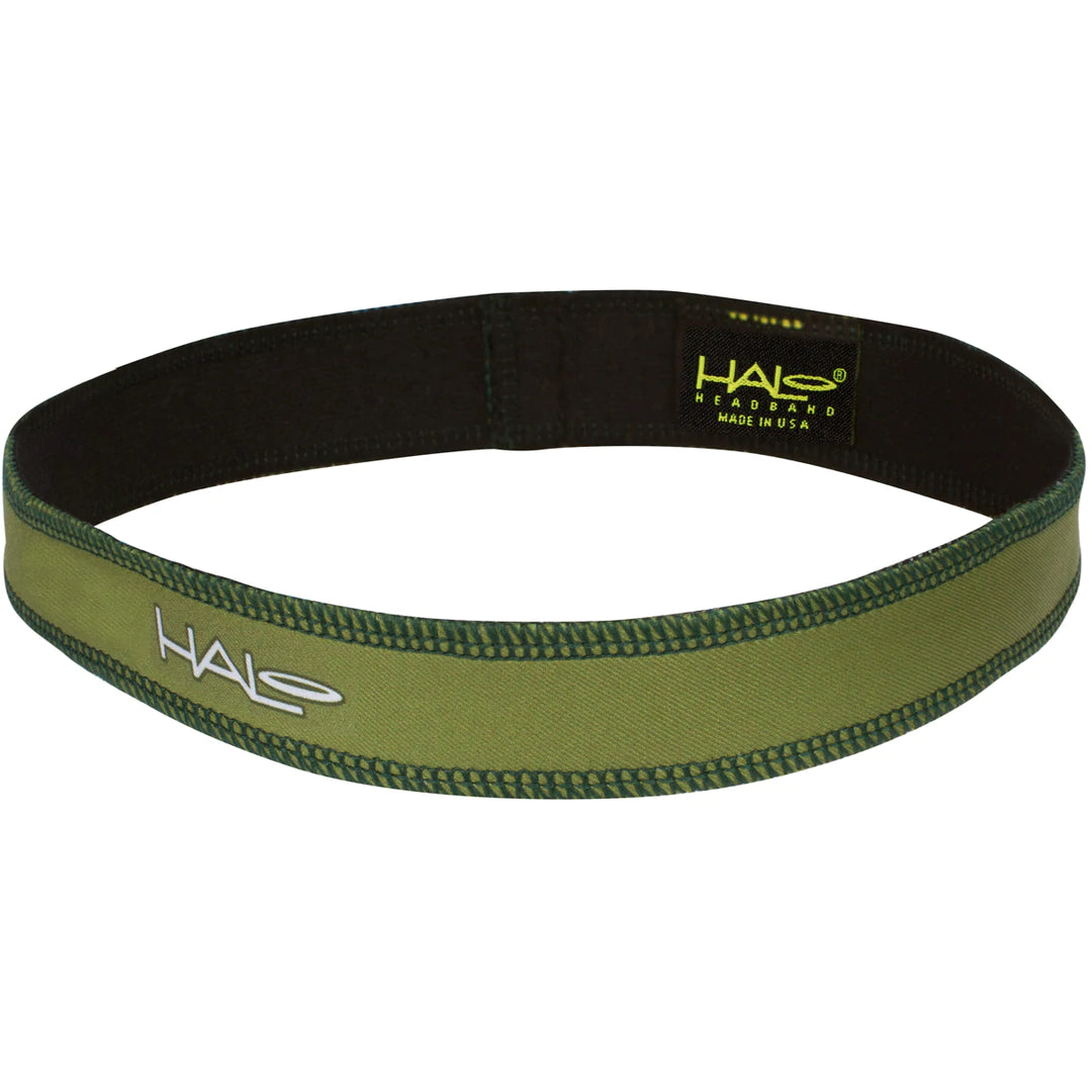 Halo Slim Pullover Headband - Olive Olive One Size 