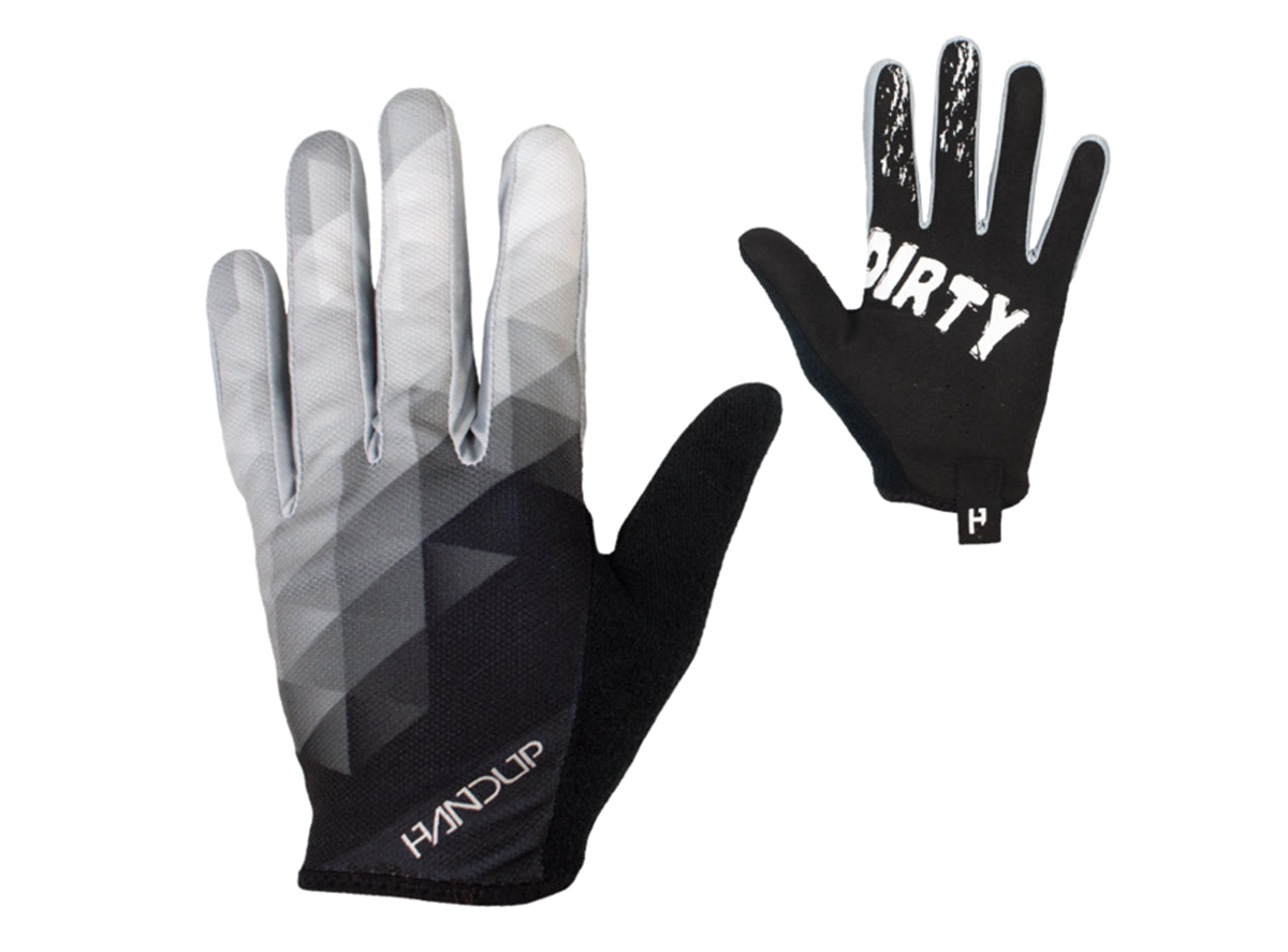 HandUp Most Days MTB Glove - Black-Gray Prizm Black - Gray 2X-Small 