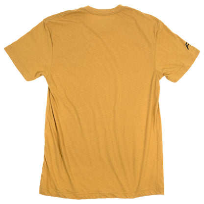 Fasthouse Hierarchy Short Sleeve Tech Tee - Vintage Gold