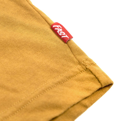 Fasthouse Hierarchy Short Sleeve Tech Tee - Vintage Gold