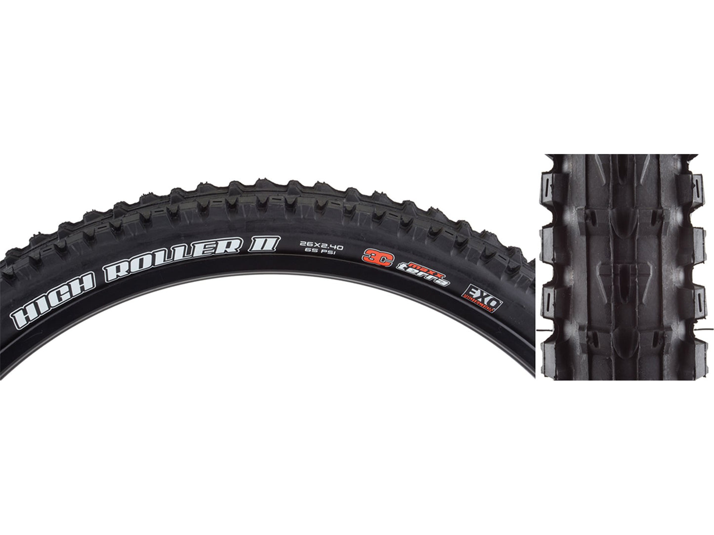 Maxxis High Roller II 26" Folding MTB Tire - EXO