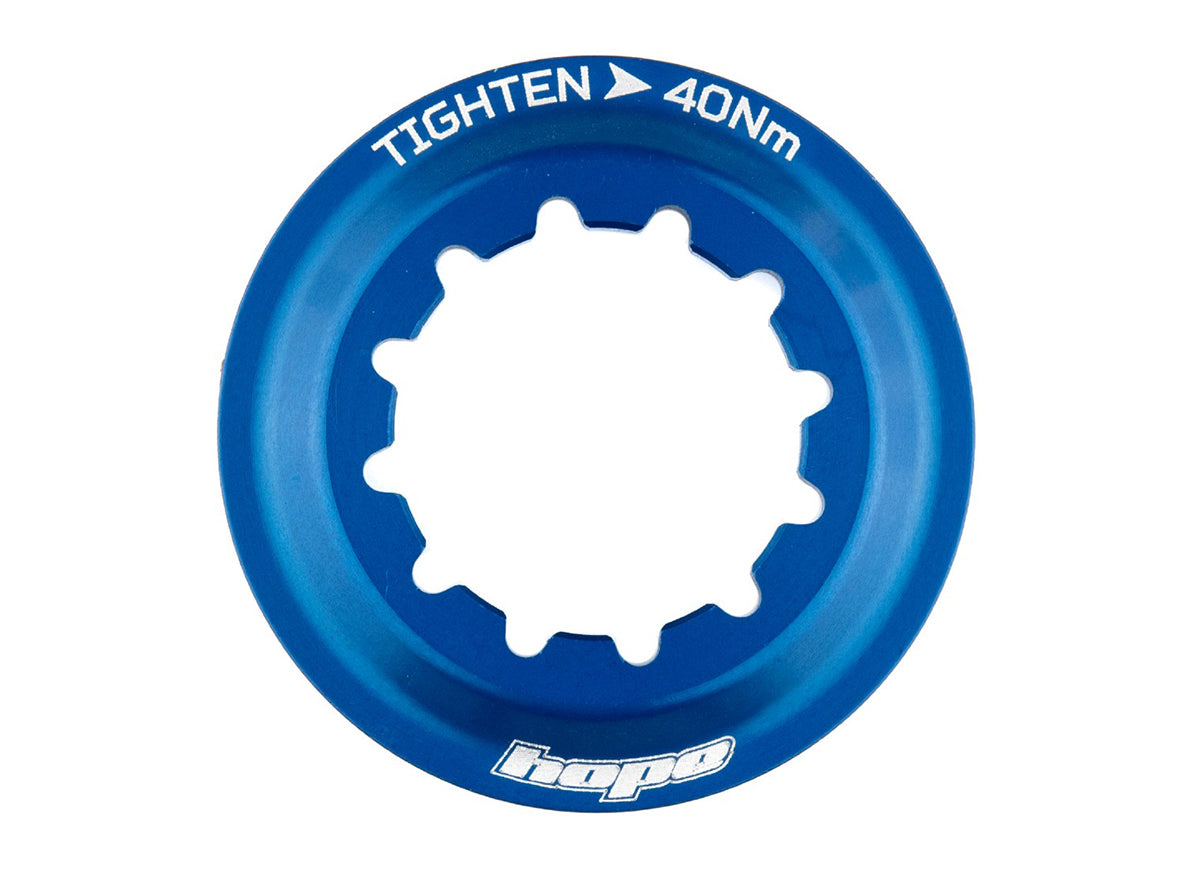 Hope Center Lock Disc Lockring - Blue Blue  