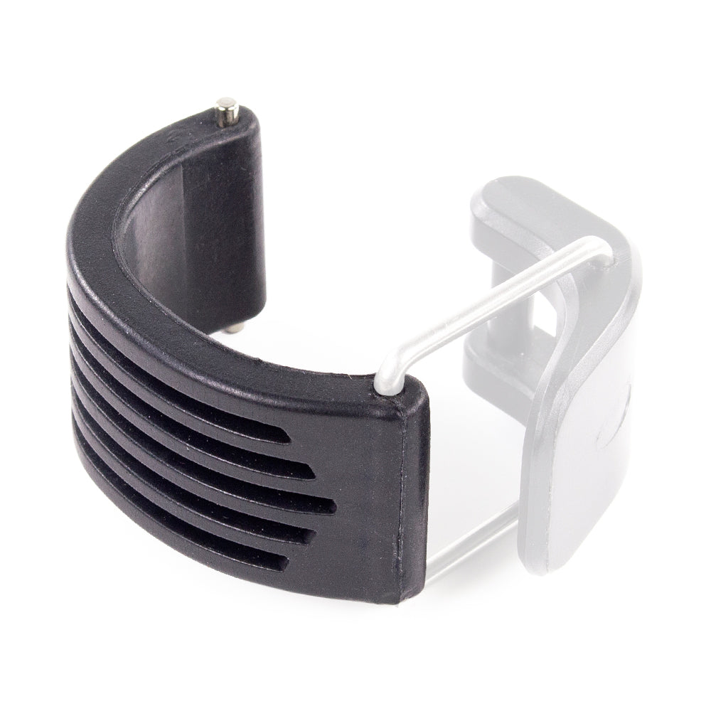 Serfas Uni-Bracket Rubber Strap and Clip Black No Lever 