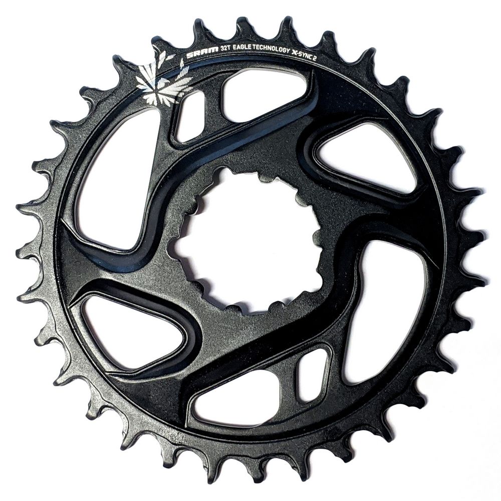 SRAM X-Sync 2 Eagle Cold Forged Direct Mount Chainring - Black