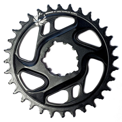 SRAM X-Sync 2 Eagle Cold Forged Direct Mount Chainring - Black