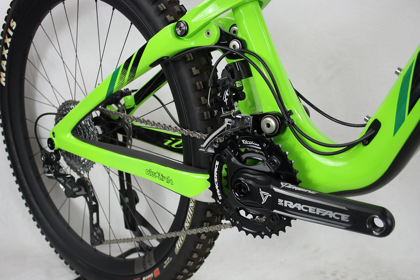 Ibis Mojo HD3 27.5 - XT Werx-Fox CTD Kit - Green Machine