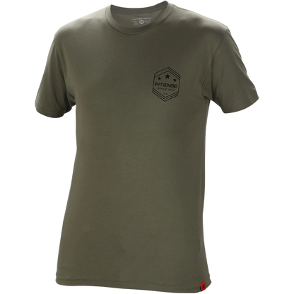 Intense Short Sleeve Tee Shirt - Army Sand