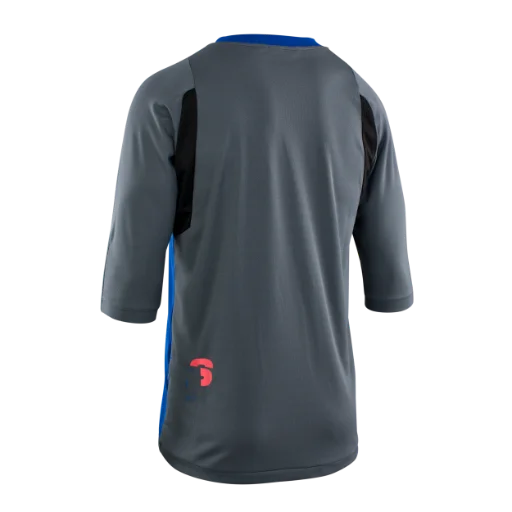 ION Scrub Amp 3/4 Sleeve MTB Jersey - Gray - 2022