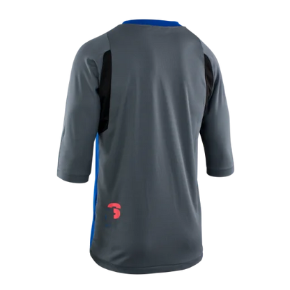 ION Scrub Amp 3/4 Sleeve MTB Jersey - Gray - 2022