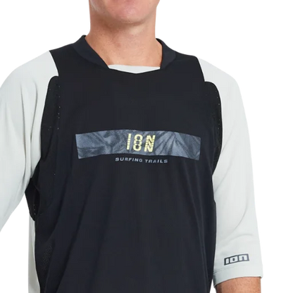 ION Scrub Amp 3/4 Sleeve MTB Jersey - Pale Blue - 2022