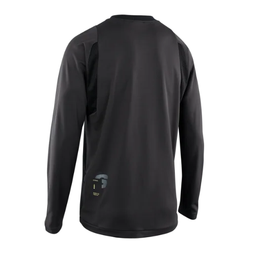 ION Scrub Amp Long Sleeve MTB Jersey - Black - 2022