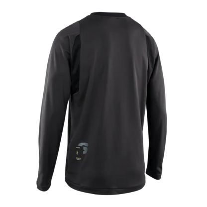 ION Scrub Amp Long Sleeve MTB Jersey - Black - 2022