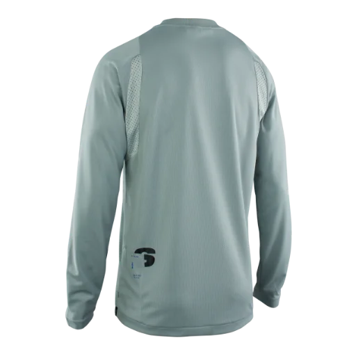 ION Scrub Amp Long Sleeve MTB Jersey - Tidal Green - 2022