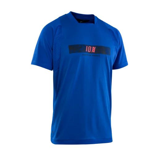 ION Scrub Amp Short Sleeve MTB Jersey - Cobalt Reef - 2022 755 Cobalt Reef Medium 