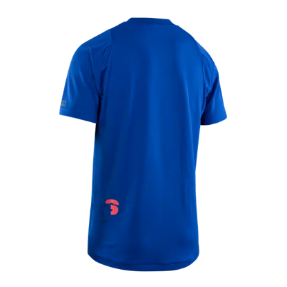 ION Scrub Amp Short Sleeve MTB Jersey - Cobalt Reef - 2022