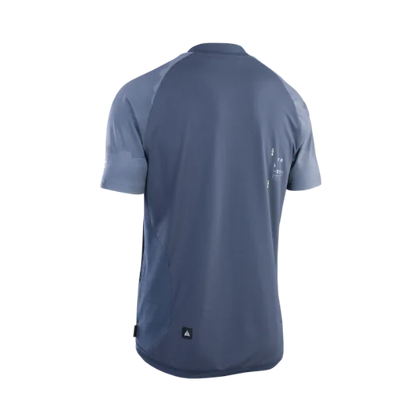 ION Traze Amp AFT Short Sleeve MTB Jersey - Indigo Dawn