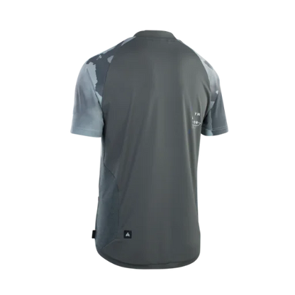 ION Traze Amp AFT Short Sleeve MTB Jersey - Thunder Gray