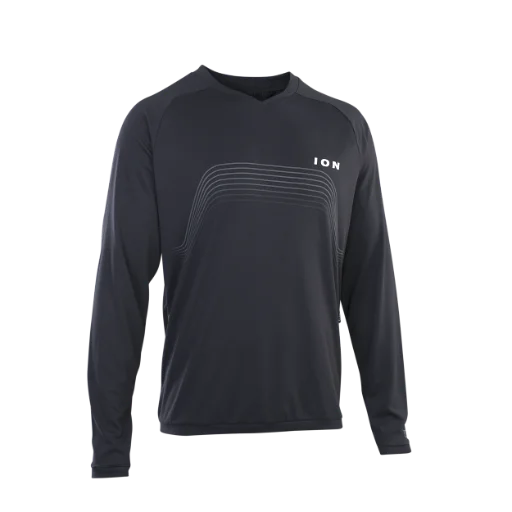 ION Traze Long Sleeve MTB Jersey - Black - 2022 900 Black Small 