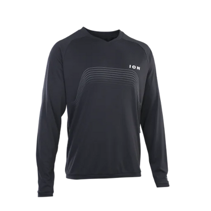 ION Traze Long Sleeve MTB Jersey - Black - 2022 900 Black Small 