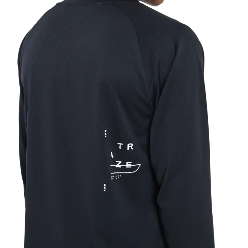 ION Traze Long Sleeve MTB Jersey - Black - 2022