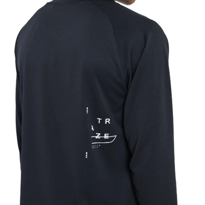 ION Traze Long Sleeve MTB Jersey - Black - 2022