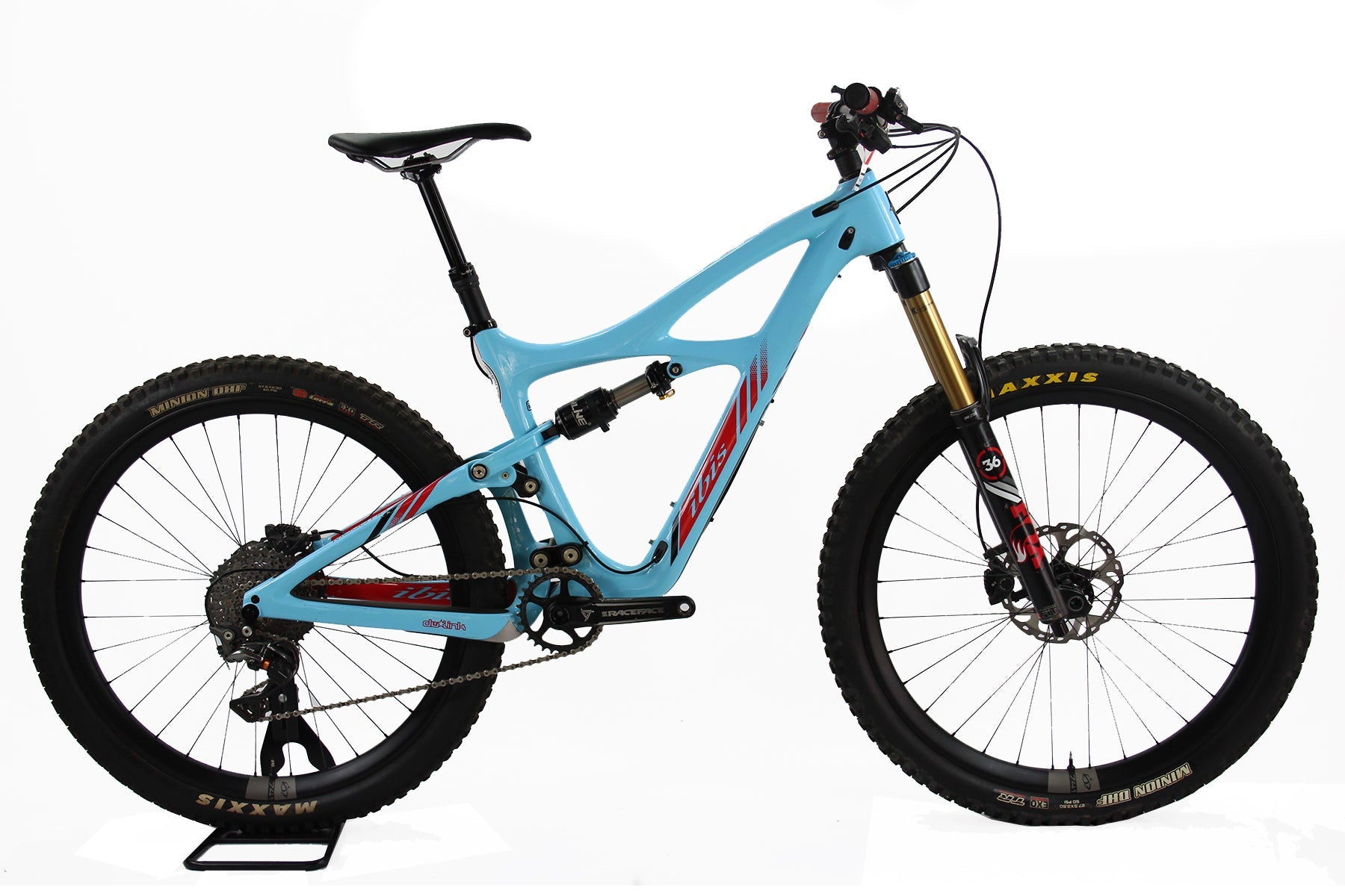 Ibis Mojo HD3 27.5 XTR Werx 1X Build Blue 2016 Demo