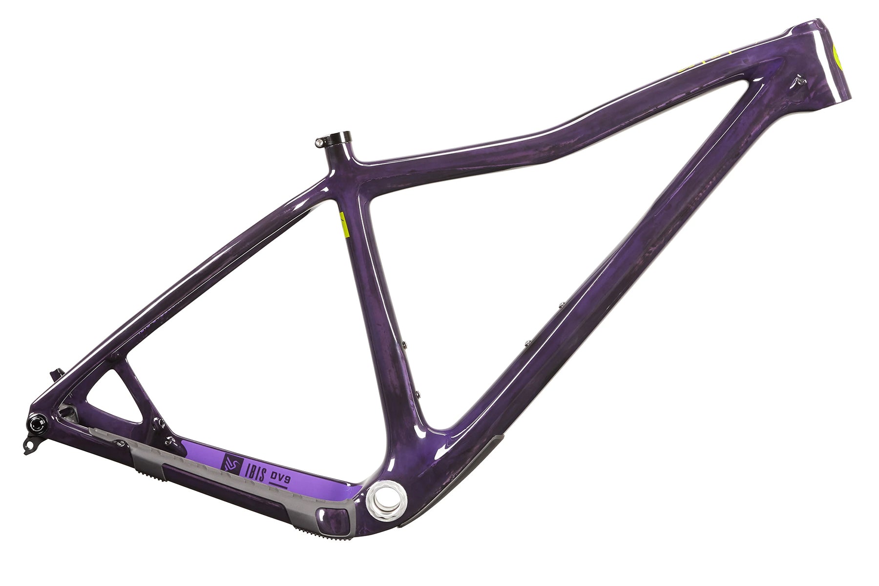 Ibis DV9 29 Carbon MTB Hardtail Frame - Purple Crush